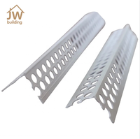 Profilé d'angle en PVC pour cloison sèche, personnalisé, différentes spécifications, avec treillis