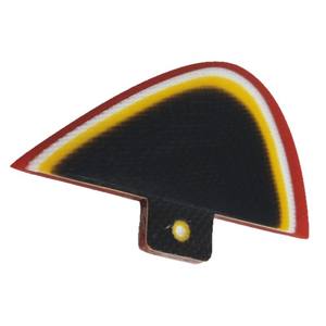 Planche de bodyboard en fibre de verre, petite, trois pièces, modèle B5, avec ailerons de queue et aileron central, dotée de connecteurs FCS1 - Product Image 1