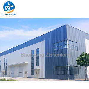 مستودع هيكل فولاذي جديد التصميم منخفض التكلفة سريع البناء للتخزين والبناء للبيع - Product Image 2