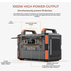 Générateur solaire 300W-2500W LiFePO4 Station d'alimentation portable avec panneau solaire et charge de voiture Utilisation en <span class=keywords><strong>camping</strong></span> en plein air Onde sinusoïdale pure - Product Image 3