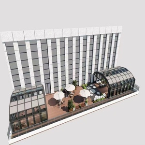 Thiết kế mô-đun Kính tắm nắng có thể thu vào với khung nhôm cho hồ bơi hiên và không gian sống ngoài trời - Product Image 6