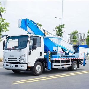 28 מ 31 מ '45 מ' 45 מ 'טלסקופי בום אוויר טלסקופי בום עבודה אוויר משאית פלטפורמה למכירה - Product Image 3