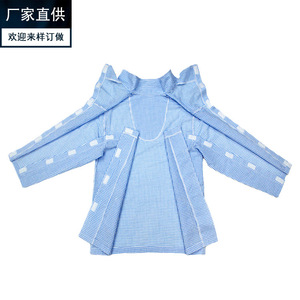 Batas ortopédicas para pacientes hombres y mujeres, para cuidado de enfermería de pacientes paralizados y postrados en cama, pijamas con tirantes laterales, holgadas - Product Image 2