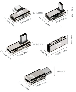 Adaptador tipo C 4,0 a USB tipo C, convertidor de alta transmisión de 100W, carga rápida de 20Gbps, compatible con Audio y vídeo 4K/8K para PC y tableta - Product Image 2