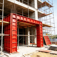 Coffrage Colonne Moderne Zeemo en Acier Inoxydable pour Construction en Béton 63 90 Cadre Taille Réglable Certifié ISO 9001 Réutilisable