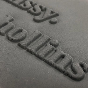 Moletom Oversized de Algodão 450gsm de Alta Qualidade com Logo Personalizado, Moletom Pesado com Capuz em Relevo 3D - Product Image 5