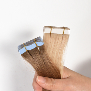 Extensiones de Cabello Rubio Hopeshair Color 613 para Salón de Belleza, Extensiones de Cabello Humano Remy Virgen Puro de Lujo con Cinta Adhesiva - Product Image 4