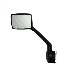 New VOKA Chrome Hood <b>Mirror</b> Assembly with Heater <b>Plastic</b> Material Fit for Truck Kenworth T680 T880 - Product Image 1