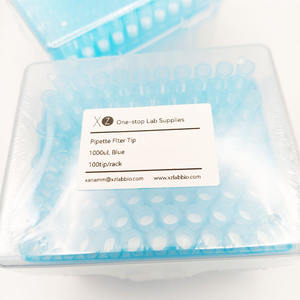 XZ LAB SUPPLIES Caja de Puntas de Pipeta de Plástico Multicolor de 10ul/20ul/50ul/100ul/200ul/300ul/1ml/5ml/10ml (Caja de Puntas de 1ml) 1 - Product Image 1