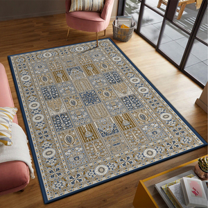 Tapis en polyester polaire Premio Printing, mousse haute densité, épaisseur 17 mm, tapis doux pour salon, design moderne Ramadan - Product Image 1