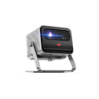 Smart Gimbal Projector 1080P HD 1600 ANSI Lumens Altavoz de 20W incorporado Google TV incorporado