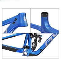 Vélo de montagne avec cadre en fibre de carbone T1000 à suspension souple et amortisseur FOX X2
