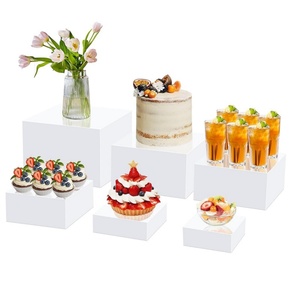 Exhibidor de Alimentos Rectangular de Acrílico Transparente Pulido, Grosor Personalizable, de Lujo, Superventas - Product Image 1