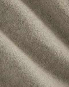 Abrigo casual elegante beige de mujer, de doble botonadura, corto, de mezcla de lana, tipo Pea Coat - Product Image 6