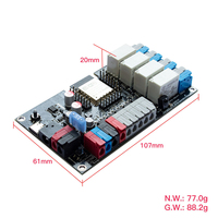 JIUAN ESP32 Development Kit WLED/IoT DIY Pengontrol LED RGB 4-Kanal Kontrol Jarak Jauh Nirkabel Jangkauan 20m Beban Maks 240W Output 10A
