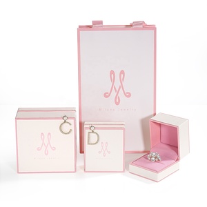 Confezione regalo e borsa per gioielli di lusso con logo personalizzato per confezione regalo per <span class=keywords><strong>gioielleria</strong></span> di fascia alta - Product Image 3
