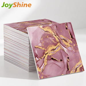 JoyShine Adesivo Murale in PVC Effetto Marmo Oro Rosa, Impermeabile, Autoadesivo, <span class=keywords><strong>per</strong></span> Cucina e Bagno - Product Image 1