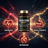 VerdeForce Booster de vitalité et d'équilibre hormonal pour hommes |   Complément alimentaire naturel pour la vitalité et l'énergie |   60 capsules à libération rapide