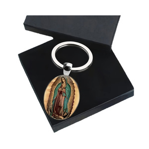 Llavero de Aleación Virgen con Diseño Vintage, Estilo Religioso, para Hombre, Regalo de Aniversario, Venta al por Mayor - Product Image 5