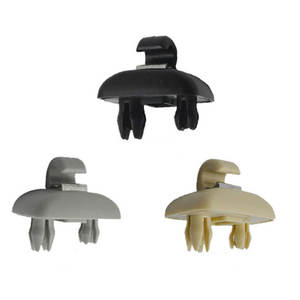 Clip para Parasol de Coche, Hebilla de Goma, Gancho de Suspensión, Soporte para Audi A1/A3/S3/A4/S4/Allroad/A5/S5/Q3/Q5 8U0857575 Gris - Product Image 1