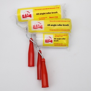 Rullo per Pittura Industriale Fai-<span class=keywords><strong>da</strong></span>-Te di Piccole Dimensioni in Materiale Poliestere Espanso con Manico in Plastica Senza Punti Ciechi per Rivestimenti - Product Image 4
