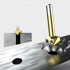 Dz HSS taper khoan bit với countersink hình nón giảm dần sáo thay thế cho gỗ vít - Product Image 3