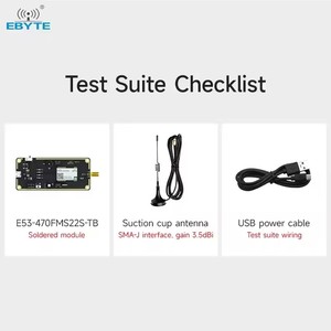 EBYTE E53-470FMS22S-TB บอร์ดทดสอบการพัฒนาโมดูลไร้สาย USB CH340X ชิปพอร์ตอนุกรม ง่ายต่อการพัฒนาการสื่อสารแบบอนุกรม - Product Image 6