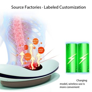 Masajeador Eléctrico Lumbar de Cintura con Vibración y Calor, Masajeador Inflable para la Columna Vertebral, Masajeadores para Uso Familiar - Product Image 4