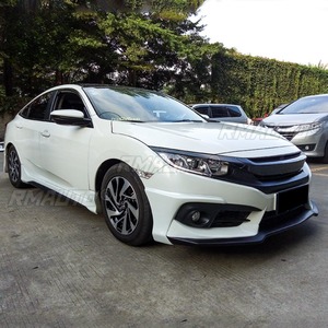 ลิ้นกันชนหน้า สเกิร์ตข้าง สปอยเลอร์ กันชนหลัง ดิฟฟิวเซอร์ สำหรับ Honda Civic 2016 รุ่นที่ 10 ชุดแต่งรถยนต์ อุปกรณ์ตกแต่งรถยนต์ - Product Image 5