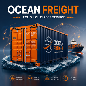 บริการขนส่งสินค้าทางทะเลแบบเร็ว DDP FCL จากจีนถึงหน้าประตูบ้าน พร้อมบริการดำเนินพิธีการศุลกากร - Product Image 1