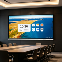 Tablet Konferensi Cerdas Sistem Android Layar Sentuh Kapasitif Inframerah 86 Inci 4k Interaktif