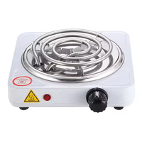 Mini cuisinière électrique domestique 1000W à brûleur unique, four électrique de cuisine pour faire bouillir du thé