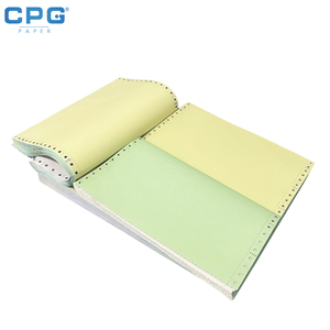 Rouleau de papier autocopiant personnalisé pour la logistique, rouleau jumbo, haute blancheur, papier NCR pour bordereau de livraison - Product Image 1