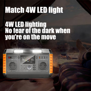 Stasiun Daya Portabel 600W Station 140400mAh <span class=keywords><strong>Generator</strong></span> Luar Ruangan Pengisian Daya Tenaga Surya Perlengkapan Darurat untuk Berkemah - Product Image 6