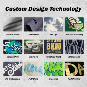 เสื้อฮู้ดสำหรับผู้ชายใส่กลางแจ้งใช้ได้ทั้งชายและหญิงมีฮู้ดซักได้แฟชั่นแนวสตรีทย้อนยุคโลโก้ตามสั่ง - Product Image 5