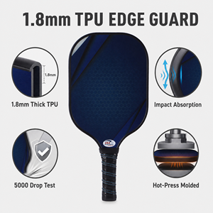 ไม้พายพิคเคิลบอลรุ่น Professional Gen 5 สำหรับการฝึกซ้อม ทนทาน เป็นมิตรกับสิ่งแวดล้อม น้ำหนักเบา รูปทรงยาว ลายตัน ผลิตจากวัสดุ T700 แบบขึ้นรูปด้วยความร้อน - Product Image 5