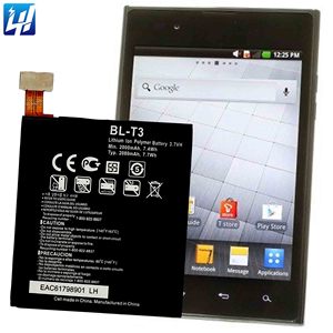 BL-T3 100% Hoge Kwaliteit Li-Ion Polyer Oplaadbare Batterij Voor LG Mobiele Telefoon Optimus Vu F 100S Optimus F100l Batterij - Product Image 5