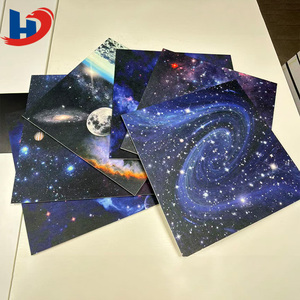 Panel Acústico Decorativo HENGJIU con Diseño 3D de Galaxia y Estrellas, en Fieltro PET Ecológico, para Sala de Estar y Dormitorio - Product Image 3