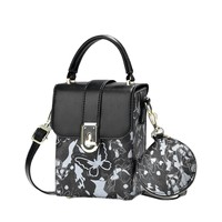 Nouveau Sac à Bandoulière Tendance Style Chinois Élégant pour Femme avec Rabat Imprimé Léger