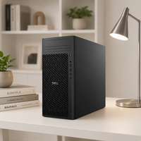 Stok Baru Asli Dell Pro Max Tower T2 FCT2250 dengan Core Ultra 5 235 DDR5 Desain 3D Workstation Pengeditan Video Garansi 3 Tahun