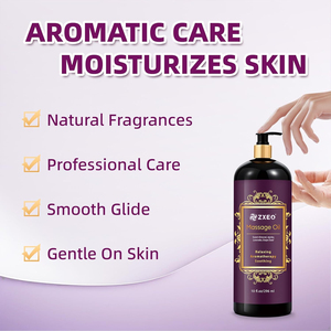 <span class=keywords><strong>Huile</strong></span> <span class=keywords><strong>de</strong></span> massage relaxante à la lavande pour massage avec des huiles <span class=keywords><strong>de</strong></span> pépins <span class=keywords><strong>de</strong></span> raisin, <span class=keywords><strong>d</strong></span>'amandes douces et <span class=keywords><strong>de</strong></span> jojoba, huiles <span class=keywords><strong>de</strong></span> qualité spa pour apaiser et calmer - Product Image 3
