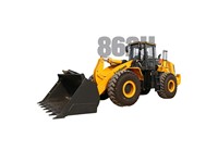 Chargeuse sur pneus chinoise Guangxi LiuGong CLG862H, chargeuse de 6 tonnes d'occasion Liugong avec moteur puissant de 180 kW, tracteurs chargeurs frontaux