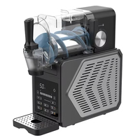 Machine à slushie électrique automatique pour la maison, faible bruit, professionnelle, mini, écran tactile, 2,5 L, en acier inoxydable, pour faire des glaces molles