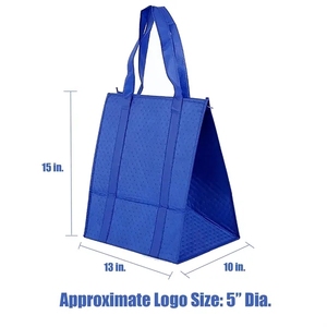 Sac de courses isotherme robuste, grande capacité, sac de courses réutilisable et tendance - Product Image 4