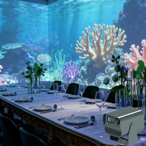 3D Holographic Immersive Projection System for Themed Dining <b>Tables</b> with Interactive Experience for Restaurant Environments - Product Image 1