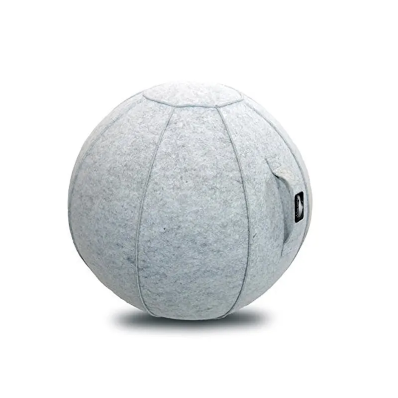 Yoga ball cover exercise inflatable pvc ball fitness office gym ball balance lose weight