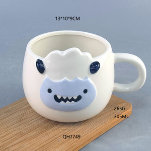 Tazza da Caffè in Ceramica con Design Creativo di Coppia di Gatti, Tendenza per Ufficio, Regalo per Donne e Laureati - Product Image 6
