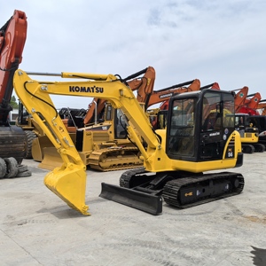 Mini-excavatrice sur chenilles Komatsu PC56 d'origine japonaise, haute qualité et prix bas, prête à être expédiée PC35 PC55 PC56 PC68 PC78 PC100 PC110 - Product Image 2