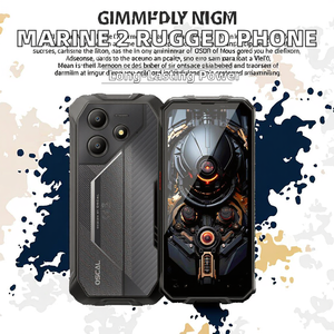 สมาร์ทโฟน Oscal Marine 2 4GB+64GB แบตเตอรี่ 11000mAh หน้าจอ 6.5 นิ้ว ระบบปฏิบัติการ Android 15 รองรับ 4G ทนทานสำหรับเล่นเกม มาตรฐานกันน้ำกันฝุ่น IP68/IP69K รีเฟรชเรท 90Hz แบรนด์ Blackview - Product Image 2