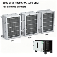 Sel Filter ESP Baja Tahan Karat Modul Filter ESP untuk Knalpot Dapur Komersial |   Penghilang Minyak & Asap Efisiensi Tinggi